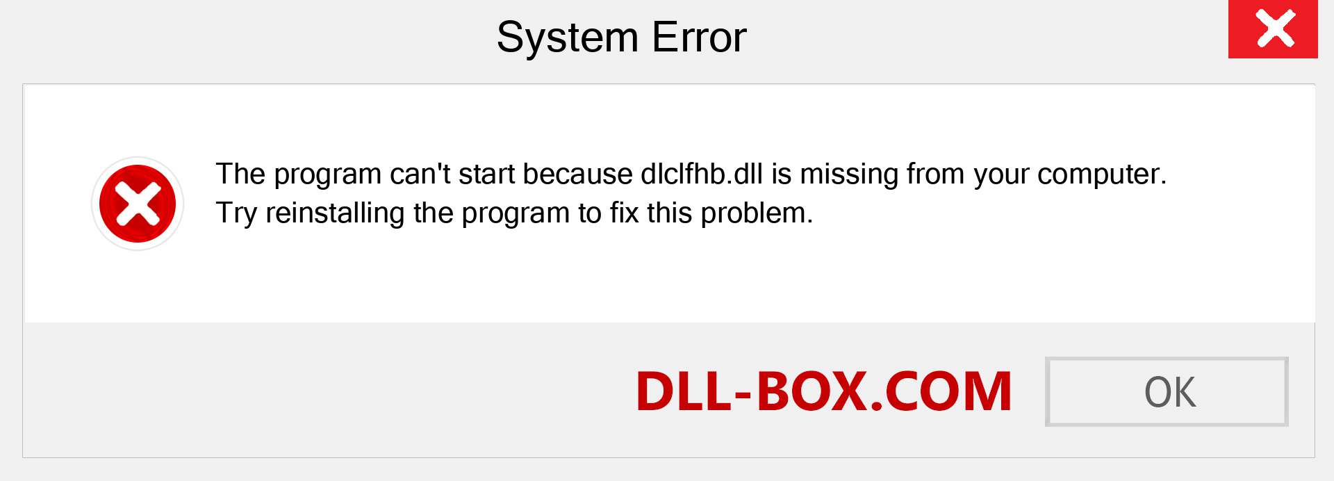  dlclfhb.dll file is missing?. Download for Windows 7, 8, 10 - Fix  dlclfhb dll Missing Error on Windows, photos, images