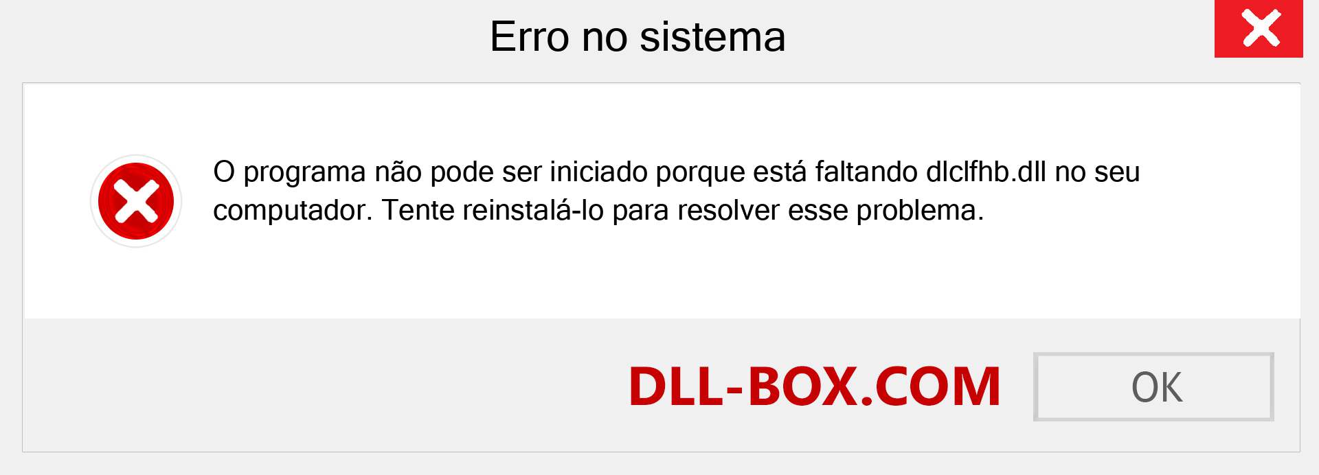 Arquivo dlclfhb.dll ausente ?. Download para Windows 7, 8, 10 - Correção de erro ausente dlclfhb dll no Windows, fotos, imagens